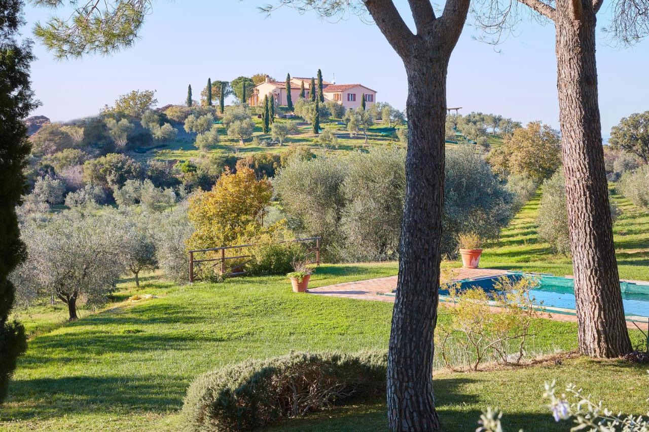 Poggio Tamantino, Villa Con Piscina In Maremma Poggio Cavallo Eksteriør bilde