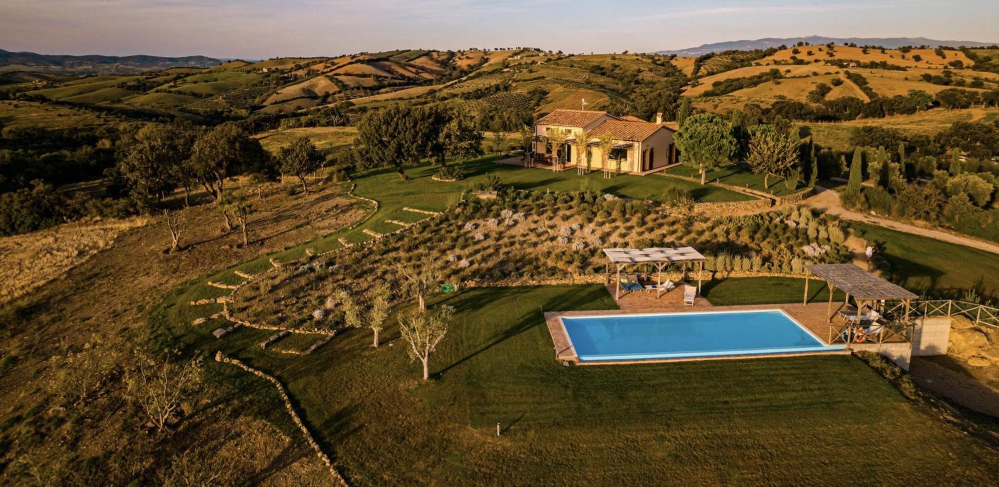 Poggio Tamantino, Villa Con Piscina In Maremma Poggio Cavallo Eksteriør bilde